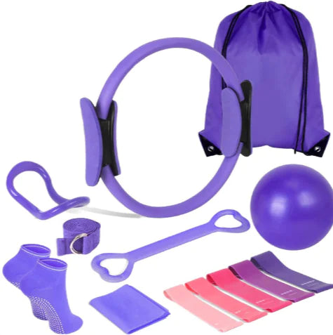 13-Piece Yoga Essentials Kit